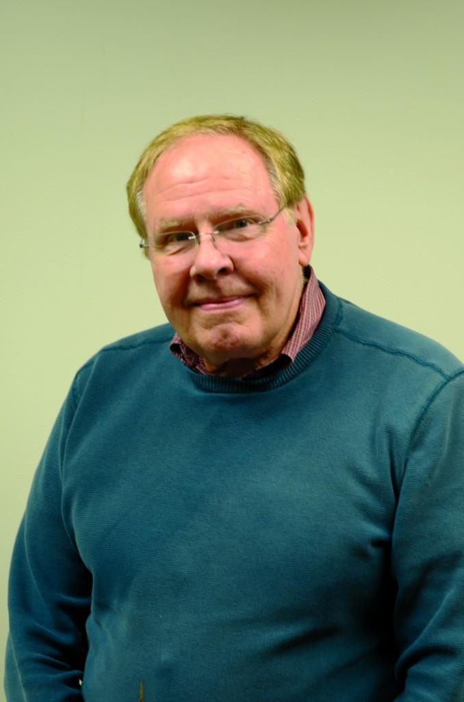 Photos by Travis Baugh | 1. Founder of the biology program, Professor Phil Shelp, poses before his lecture on genetics and ancestry.