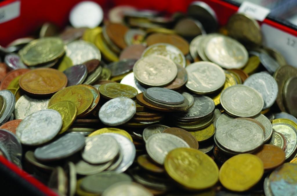  Ancient coins from around the world are shown throughout the rooms