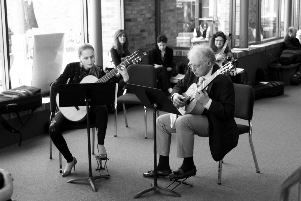 Willie R. Cole | Senior Staff Photographer Brookhaven music professor Carlo Pezzimenti plays classical guitar during the performance