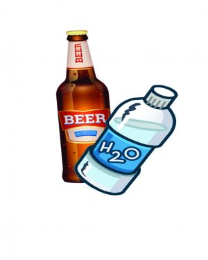 Beer/water