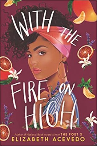 book cover for with fire on high