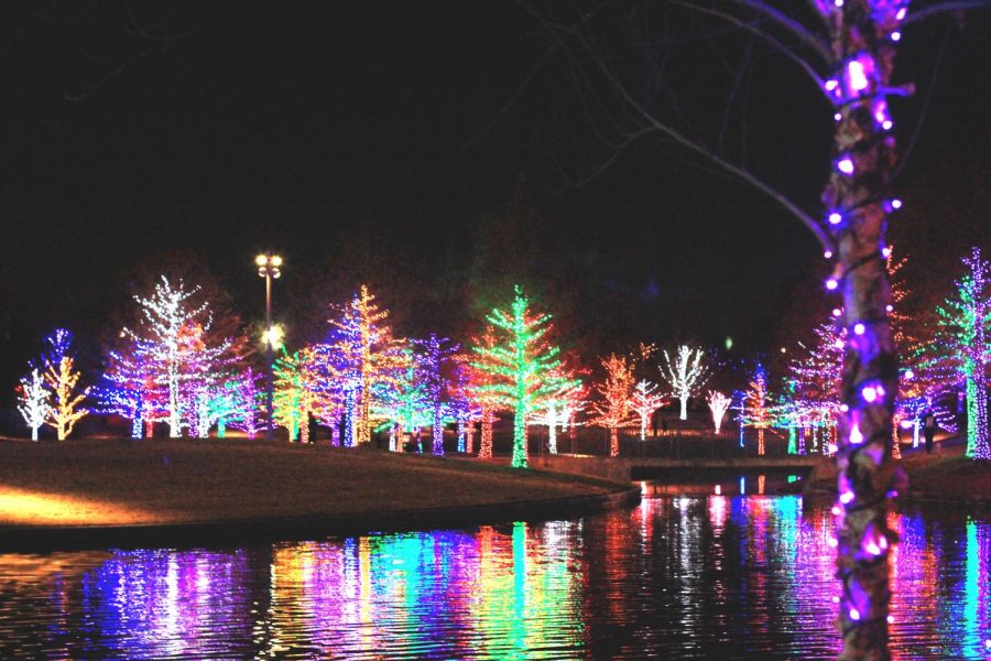 Vitruvian lights is one of several holiday displays to help get you ready to celebrate the holiday season.