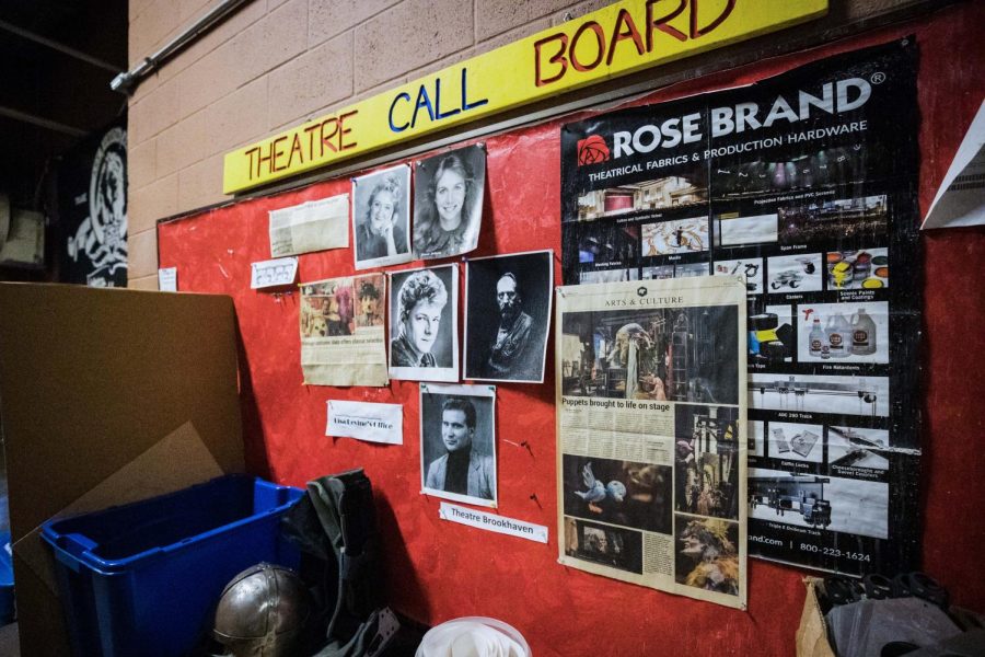 photo of Theatre Call Board