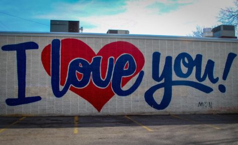 Photo of I Love You Mural