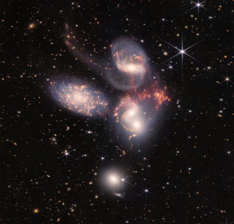 Five galaxies 