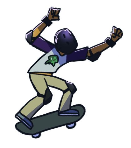 Skateboarder Illustration