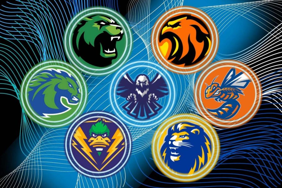 Dallas College esports team logos