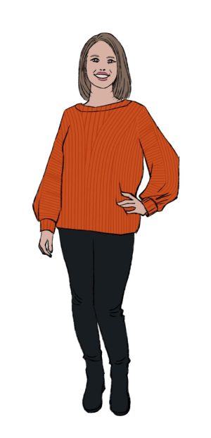 Illustration of Brittany frazier