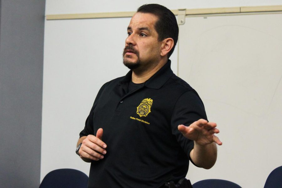 Eduardo A. Chavez tells parents to alert local authorities on unusual activities in their communities through anonymous tip lines on March 4.