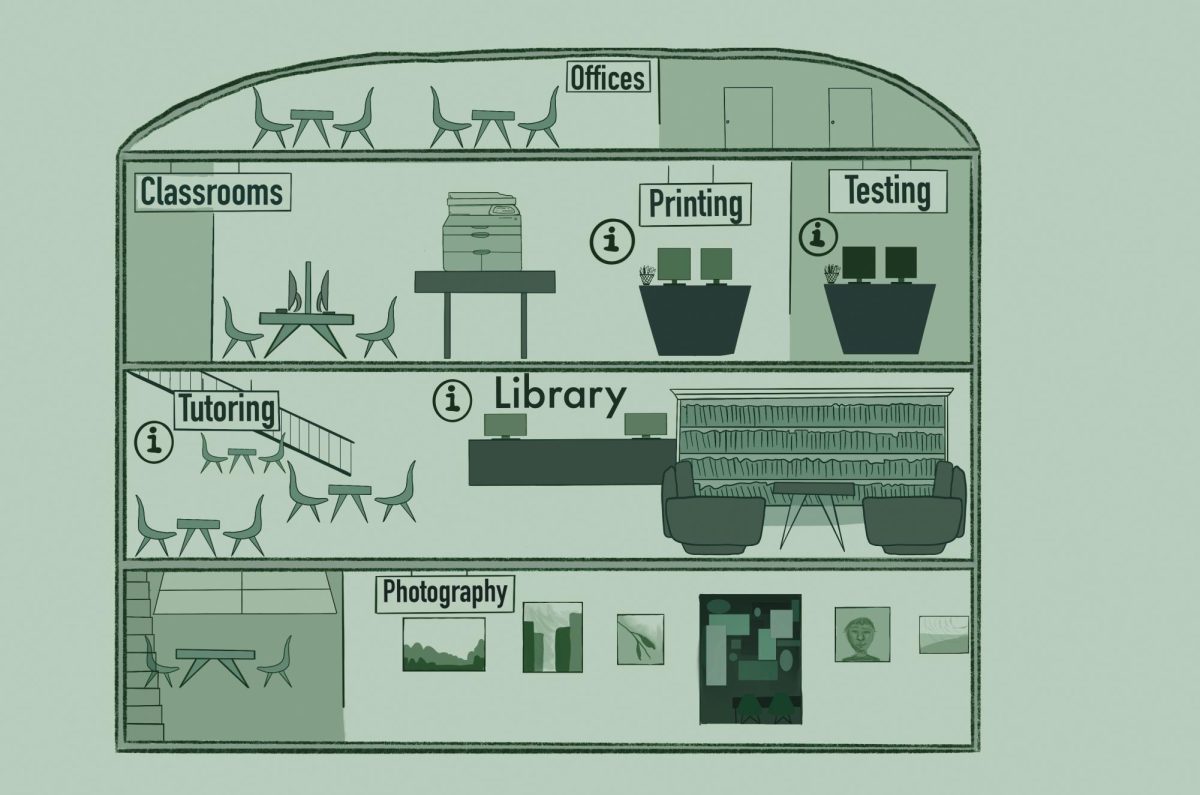 Illustration+of+a+library