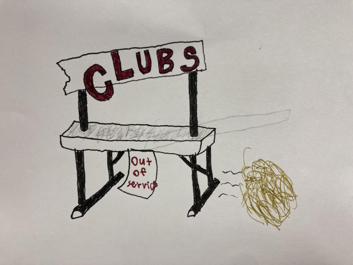 Clubs+table+abandoned.