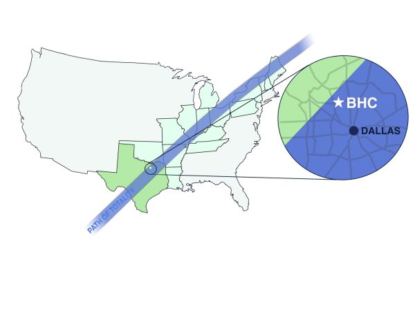 Eclipse map.
