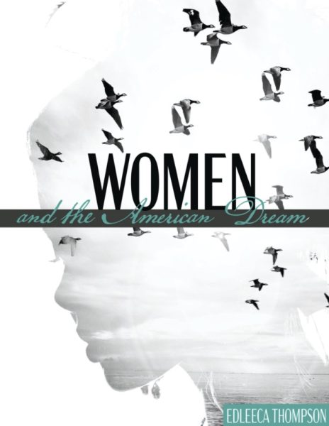 Book cover containing a silhouette of a woman.