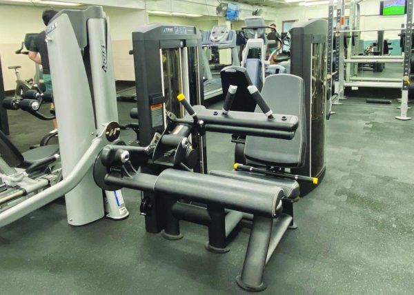 A gym equipment.