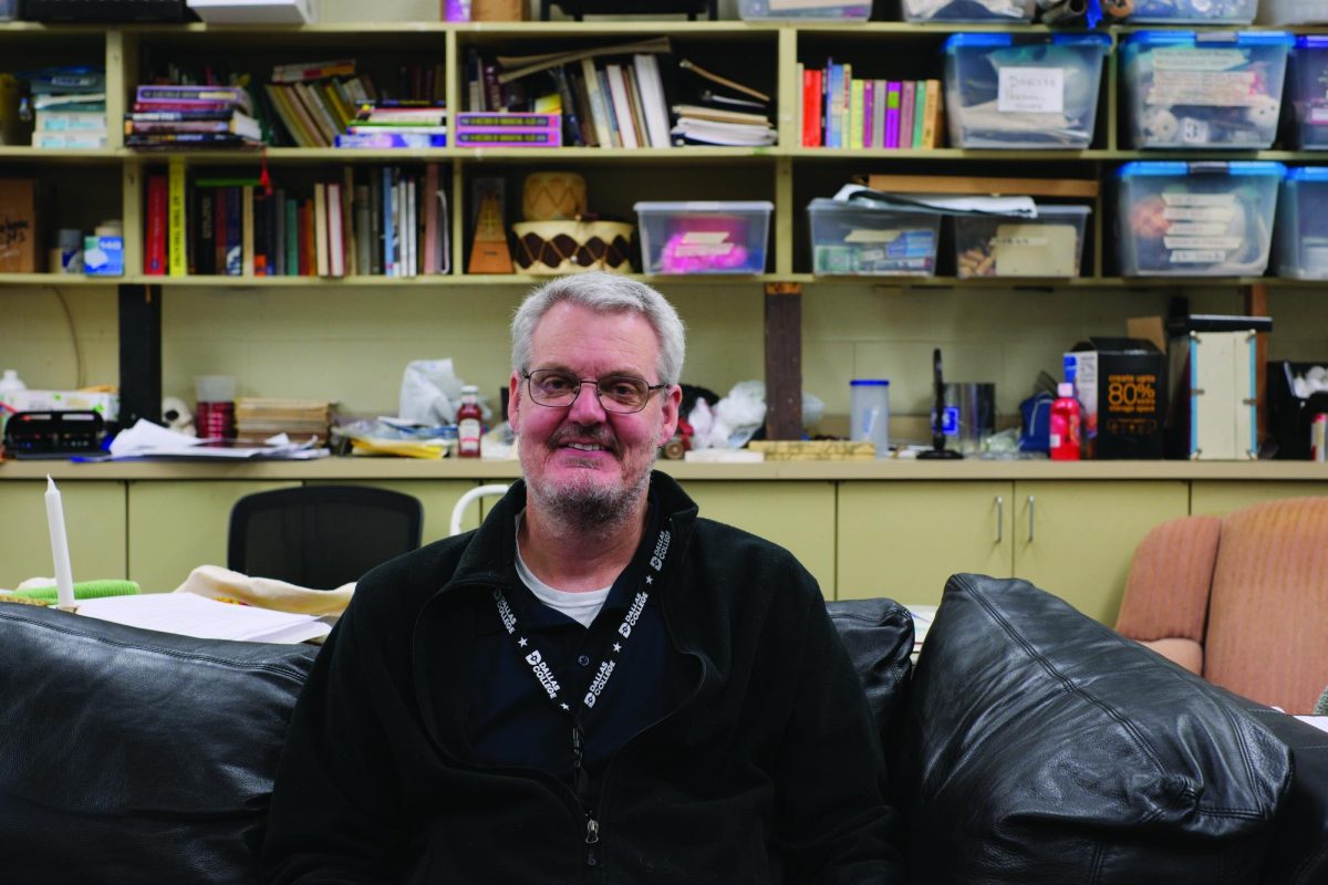 In a backroom of the theater department, Mac Lower discusses the certification program with The Courier.