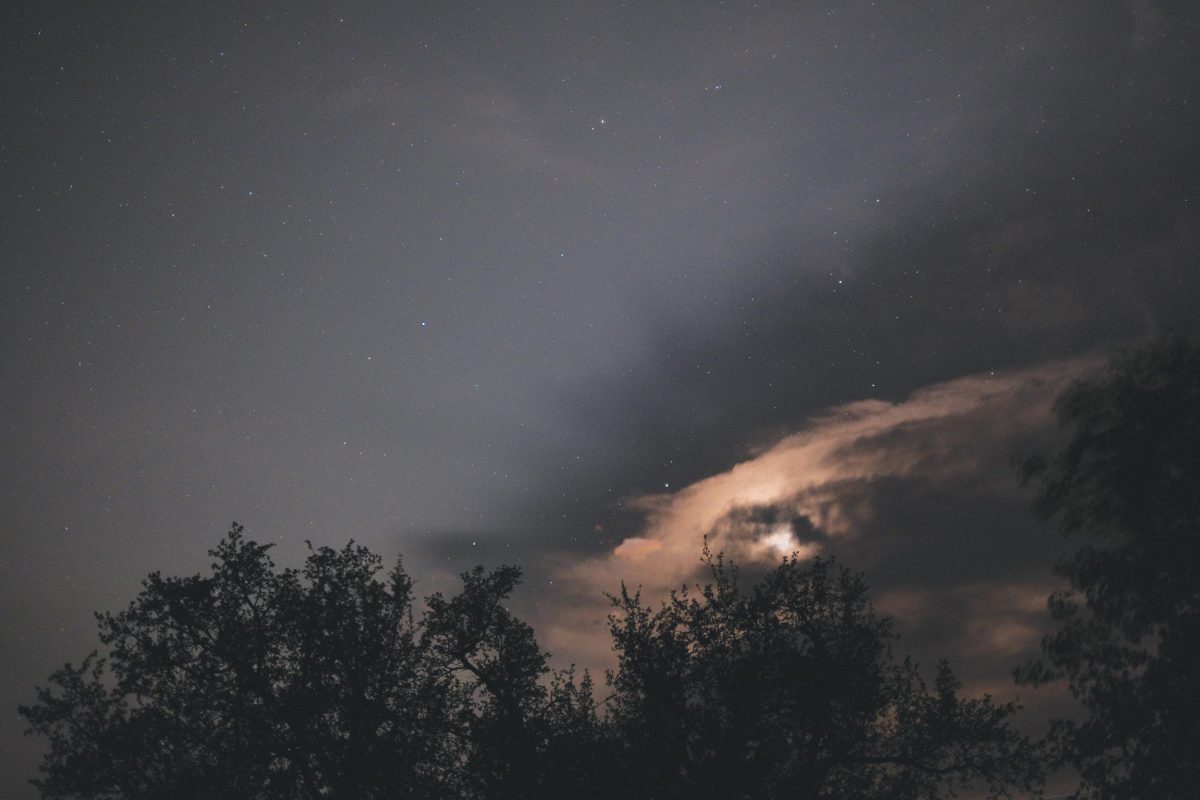 Have you ever seen a storm-front roll in over the moon on a, otherwise, cloudless night sky in the Texas Hill Country with the backdrop of the Milky Way above the tops of the Chinkapin trees in June?