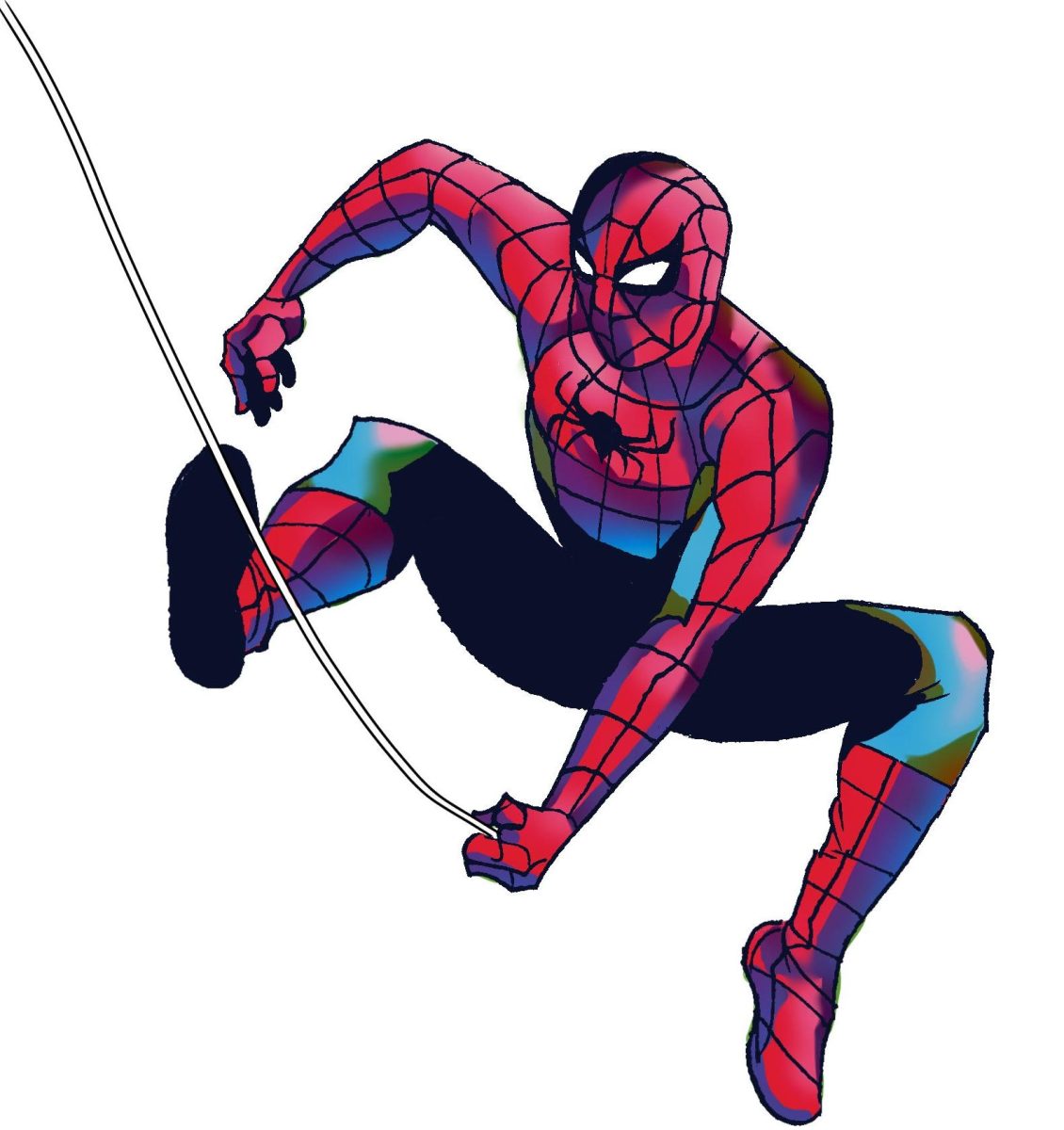 Spidey swings back